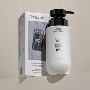 Парфюмированный лосьон для тела
SMALL TALK

Позволь себе быть провокационной и дерзкой.
Бодрящий, но в то же время нежный цитрусово-пряный аромат лосьона даст настрой на любые свершения. Активные компоненты придадут коже упругость, сделают ее гладкой и мягкой.
Тебя ждет затягивающая и обволакивающая бездна ощущений – будь готова отдаться ей.

Ощущения
нежная кожа, готовая к чувственным прикосновениям

Лимон, мускус, черный перец