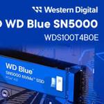 SSD WD Blue SN5000 лидер продаж для геймеров и профи