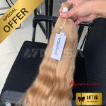 Bulk Hair Extension Natural Wave Nasa Hair Light Honey Color 0085