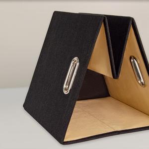 Коробки для хранения с ДВП каркасом оптом от производителя