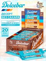 Батончик Mary&Lion Mary&Lion, Десерт "Dolcebar" кокосовый (20 шт по 40 гр)