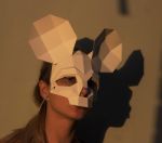 Набор 3D конструктор из картона Стильный декор маска мышь