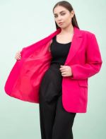 Женский пиджак из ткани Барби