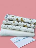 Пеленки из кулира, комплект 4шт. 100х80 см ТМ Дашенька 1043