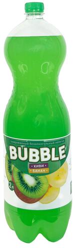 Напиток безалкогольный газированный "BUBBLE со вкусом Киви-банан" 2 л.