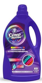 ГЕЛЬ ДЛЯ СТИРКИ СУПЕРМАТИК ДЛЯ ЦВЕТНОГО БЕЛЬЯ