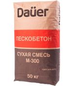 Cухая смесь Dauer М-300 Пескобетон 50 кг.