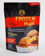 Протеиновое мороженое "Frozen Might" со вкусом бельгийского шоколада с апельсином (сухая смесь), 420 г