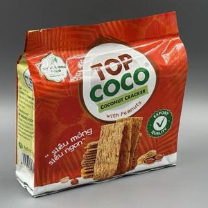 Хрустящие кокосовые крекеры "С АРАХИСОМ" 150 г