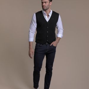 Мужская жилетка, представлен в 3 цветах, Размеры M-2XL, состав хлопок 50% акрил 50%, одежда для повседневной носки, в офис, на прогулку, для торжеств.