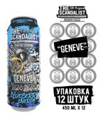 Энергетик The Scandalist Geneve со вкусом сочной черникb