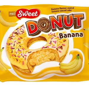 торговая марка  PROSWEET кекс donut banana 40g