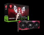 MSI GeForce RTX 4070 SUPER 12GB GPU GAMING X SLIM MLG Graphics card