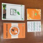 производство, печать Блокнотов формата А5, А6 (в клетку и полоску) на пружине!