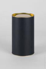 Черный картонный тубус 92x160 мм Кругом картон 90х160 92160BL