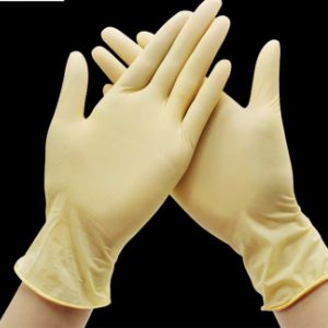 Латексные перчатки двухкратного хлорирования