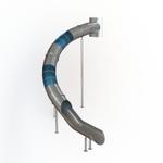 Горка тоннельная с окнами