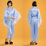 Élise Noir — Роскошный сатиновый комплект для дома