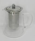 RA-6394 Чайник стекло с крышкой из металла и ситечком 950 мл RA-6394