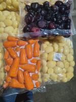 Овощи очищенный в вакууме