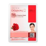 Тканевая маска с коллагеном и экстрактом розы DERMAL Rose Collagen Essence Mask Soothing Dermal DE47555