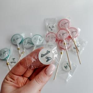 Изомальт 3,5 см картинка внутри, конфетка 2,7 см