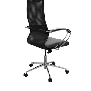 Кресло Sit 8 B1-8K - X1+UMF(X1) /Uh00/Wh00/K1cL(M09.B23.G18.W01) (Черный)
Спинка: 8-B1.U00.00 (T01G-01)
Описание компонента:
Спинка с обивкой поверх каркаса и мягким подголовником.
Размер спинки: ширина 475 мм (В), высота 860 мм (1).
Каркас спинки стальной с полимерным покрытием черного цвета.
Поясничная поддержка ременная.
Подголовник комплектуется дополнительной вставкой,
увеличивающей объем.
Обивочный материал спинки: сетка Х1, цвет черный.
Сиденье: StE-B.W00.00 (T11-01)
Описание компонента:
Мягкое объемное сиденье на столярном каркасе.
Размер сиденья: ширина 475 мм, глубина 480 мм (В).
Обивочный материал сиденья: обивочная сетчатая ткань, цвет
черный.
Подлокотники: ArK-01.01 (T200-01)
Описание компонента:
Подлокотники классические с мягкими накладками.
Каркас стальной хромированный.
Обивочный материал: экокожа Extra, цвет черный.
Механизм качания: Механизм M09 топган Метта без рамы
крепления (Россия)
Описание компонента:
Стальной корпус, регулировка по высоте, настройка жесткости
качания с фиксацией в рабочем положении, Gowel.
Газлифт: Газлифт G18 хром 140/85
Описание компонента:
Стальной хромированный, (ход штока 140 мм), класс 4
(выдерживает вес до 200 кг.)
Пятилучье: Пятилучие B23 стальное хромированное с
каплевидным сечением D - 700мм
Описание компонента:
Стальное хромированное с каплевидным сечением лучей.
Ролики: Ролик W01 D=50мм
Описание компонента:
Полиамидный ролик, D-50 мм, фабричный Китай, сертификат
BIFMA, цвет черный