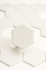 Стеновая панель ZGT Соты белые Соты белые 20шт