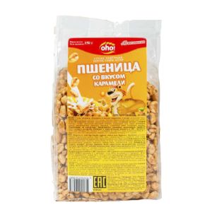 Сухие завтраки &#34;Oho&#34;- Пшеница
Продукция произведена в Литве
Дистрибьюция компании RB Brands. (
От производителя. Оптом.
Цена:
&#34;Oho&#34;-Сухие завтраки пшеница с мёдом, 400г = 190,95 руб. 20 шт в коробке
&#34;Oho&#34;-Сухой завтрак &#34;Пшеница с медом&#34;, 150г	= 90,32 руб. 40 шт в коробке
&#34;Oho&#34;-Сухие завтраки пшеница со вкусом карамели, 400г = 190,95 руб. 20 шт в коробке
&#34;Oho&#34;-Сухой завтрак &#34;Пшеница с карамелью&#34;, 150г = 90,32 руб. 40 шт в коробке
 Срок годности 12месяцев.
Цена без НДС, без учета доставки.
Гарантия производителя: есть
Чтобы купить оптом, свяжитесь с поставщиком. 
Компания поставщик — RB Brands из города Алматы. 
Доставка возможна транспортной компанией, самовывоз. 
Способы оплаты: наличными, безналичная оплата.