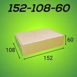 Самосборный короб 152*108*60 мм, бурый (МГК)