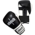 C131 Перчатки боксерские Clinch Punch черно-белые