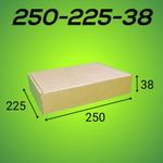 Самосборная коробка 250*225*38 мм, бурый (МГК)