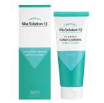 Очищающая пена для лица с витамином B5 Jigott Vita Solution 12 Calming Foam Cleansing 180мл 1/50 195-01294