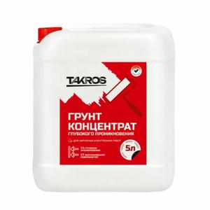 Грунт-концентрат

Акриловый концентрат для приготовления грунтовок глубокого проникновения и обеспыливания поверхностей. Применяется перед штукатурными, шпатлёвочными, малярными работами, оклейкой обоями и укладкой напольных покрытий. 

Подходит для обработки: бетона (в т. ч. пористых и старых оснований), цементной, цементно‑известковой, гипсовой штукатурки, стяжки, кладки из силикатного, гиперпрессованного и керамического кирпича, керамзитобетонных блоков и блоков из ячеистого бетона, гипсовых плит, ГКЛ, ГВЛ, ЦСП, ДСП, ДВП и других минеральных и древесно‑плитных оснований.

Пропорции разведения и назначение: 
1:4 (1 часть концентрата + 4 части воды) — грунтовка глубокого проникновения для укрепления и пропитки нормально и сильно впитывающих оснований;
1:7 (1 часть концентрата + 7 частей воды) — лёгкое обеспыливание слабо впитывающих поверхностей, подготовка к нанесению финишных покрытий.
Легко наносится любыми малярными инструментами: кистью, валиком, щёткой или безвоздушным краскопультом.

Свойства готового покрытия: 
- глубоко проникает в основание (при разведении 1:4), 
- укрепляя рыхлые и осыпающиеся поверхности, обеспыливает поверхность (при разведении 1:7), создавая лёгкую защитную плёнку, 
- выравнивает впитывающую способность основания, улучшает адгезию последующих отделочных материалов, 
- снижает водопоглощение основания, предотвращая быстрое высыхание наносимых материалов, 
- сохраняет паропроницаемость поверхности, 
- быстро сохнет, имеет слабый запах, экологичен, безопасен для внутренних работ. 

Цена указана за 1 кг.
- Розница от 240 руб. за 1 кг.
- Крупный опт от 176 руб. за 1 кг. (от 1000 кг.)

Фасовка (кг.): 1/5/10

Характеристики:
- ориентировочный расход концентрата: 20–125 г/м2 (зависит от типа поверхности и степени разбавления);
- время высыхания: 3–4 часа при температуре 20±2 ∘C и влажности 65±5%;
- срок годности — 24 мес.

По запросу предоставляется полный комплект документов: ТУ, сертификаты качества, протоколы лабораторных испытаний.
Подходит для объектов медицинского назначения, образовательных учреждений и предприятий питания.

Не пригодна для обработки металлических поверхностей без специальной антикоррозийной подготовки, глянцевых покрытий, а также поверхностей, подверженных постоянному воздействию воды или агрессивных химических веществ.

Хранение и транспортировка:
В плотно закрытой таре при температуре выше 0°С. Допускается транспортировка при температуре до — 25°С до 5 циклов замораживания/ оттаивания.
Срок хранения: 24 месяца с даты изготовления.

Состав:
дисперсия акрилового сополимера, функциональные добавки, вода. Продукт сертифицирован.
Произведено: по ТУ -2016.