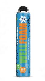 Пена монтажная профессиональная зимняя PRO65 premium WELLFOAM WFZ65P