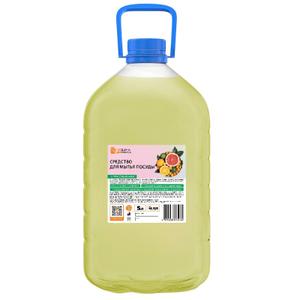 Мыло для мытья посуды 《Цитрусовый микс》5 литров