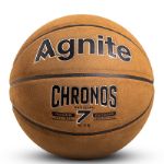 Мяч баскетбольный Agnite Imitation Leather Basketball (Chronos) р. №7 (002) коричневый F1112