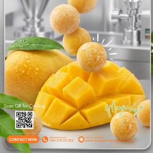🥭 Манговые шарики из Вьетнама – Производитель | Оптовые поставки | OEM / Private Label

Манговые шарики — это современный фруктовый снек, изготовленный из мягкого сушёного манго. Благодаря удобной круглой форме продукт легко брать с собой, использовать в качестве полезного перекуса или предлагать в розничной продаже. Мы сохраняем натуральный вкус, аромат и насыщенный цвет спелого манго, превращая его в удобные небольшие шарики.

Компания Nguyen Huy является производителем и поставщиком манговых шариков из Вьетнама. Мы предлагаем стабильные оптовые поставки, конкурентоспособные цены и услуги OEM / Private Label для импортёров, дистрибьюторов, торговых сетей и владельцев собственных брендов.

Преимущества продукции:
Изготовлено из натурального сушёного манго.
Насыщенный вкус и аромат спелого манго.
Удобная форма небольших шариков.
Идеально подходит для здорового перекуса.
Высокое качество и строгий контроль производства.
Различные варианты упаковки по запросу клиента.
OEM и Private Label.
Прямые поставки от производителя из Вьетнама.
Область применения:
Фруктовые снеки.
Розничная и оптовая торговля.
Супермаркеты и магазины здорового питания.
Интернет-магазины.
Подарочные наборы.
Импортёры и дистрибьюторы.

Мы заинтересованы в долгосрочном сотрудничестве с партнёрами по всему миру и готовы предложить индивидуальные решения для вашего бизнеса.