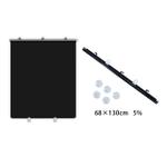 Пленка тонировочная раздвижная иранская (шторка) RS-68 [BK-05] на присосках 68*130