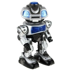 Интерактивный робот &#34;Электрон&#34;. Говорящий робот &#34;Электрон&#34;, без сомнений, произведет впечатление не только на ребенка, но и на взрослого человека! Это чудо техники умеет говорить, ходить в нужном направлении, танцевать забавный робото-танец, а также стрелять дисками.