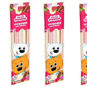 Трубочки для молока "МиНиМишки" Российского производства это - вкусное и полезное лакомство для детей и взрослых. Предлагаем Вам лицензионные, мультяшные трубочки для молока по цене ниже чем noname.