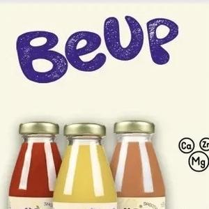 Смузи BeUp приготовлены только из живых фруктов и овощей с минимальной термической обработкой