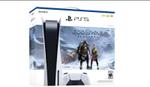 Sony PlayStation 5 God of War Ragnarok Bundle Standard Edition Console, Support 4K @ 120Hz, AMD Zen 2, AMD RDNA 2 GPU, 16GB RAM, Built-in 825GB SSD, Tempest 3D AudioTech, INTL Ver, White 113206