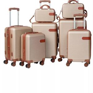 Артикул: 822-золото 
материал: АВС Пластик
мини-чемоданы (дорожные кейсы) 12 и 14" дюймов
Чемоданы- 16", 18".20",22."24" дюйма