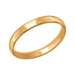 Обручальное кольцо Comfort Fit на заказ арт. 003025