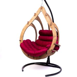 Подвесное кресло Каппуло, цвет Орех
Матрас для подвесного кресла Подеросо, цвет бордовый