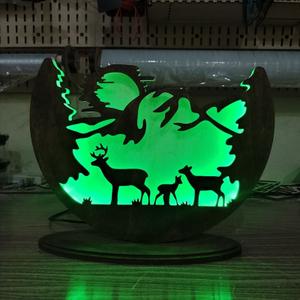 Ночник настольный природа