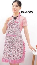 RA-7005 Фартук кухонный в цветочек 65х75 см RA-7005