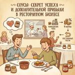СОУСЫ: СЕКРЕТ УСПЕХА И ДОПОЛНИТЕЛЬНОЙ ПРИБЫЛИ В РЕСТОРАННОМ БИЗНЕСЕ