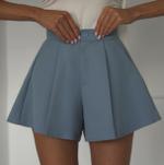 Юбка-шорты (голубой)